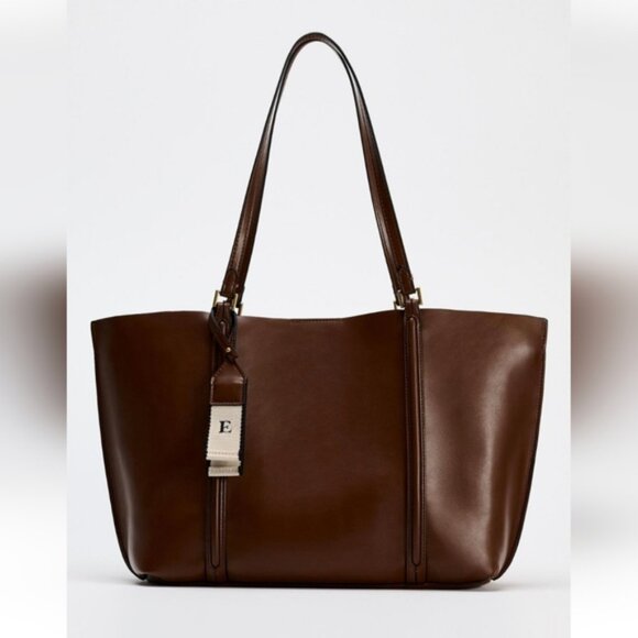 ZARA TOTE BAG - Picture 1 of 11